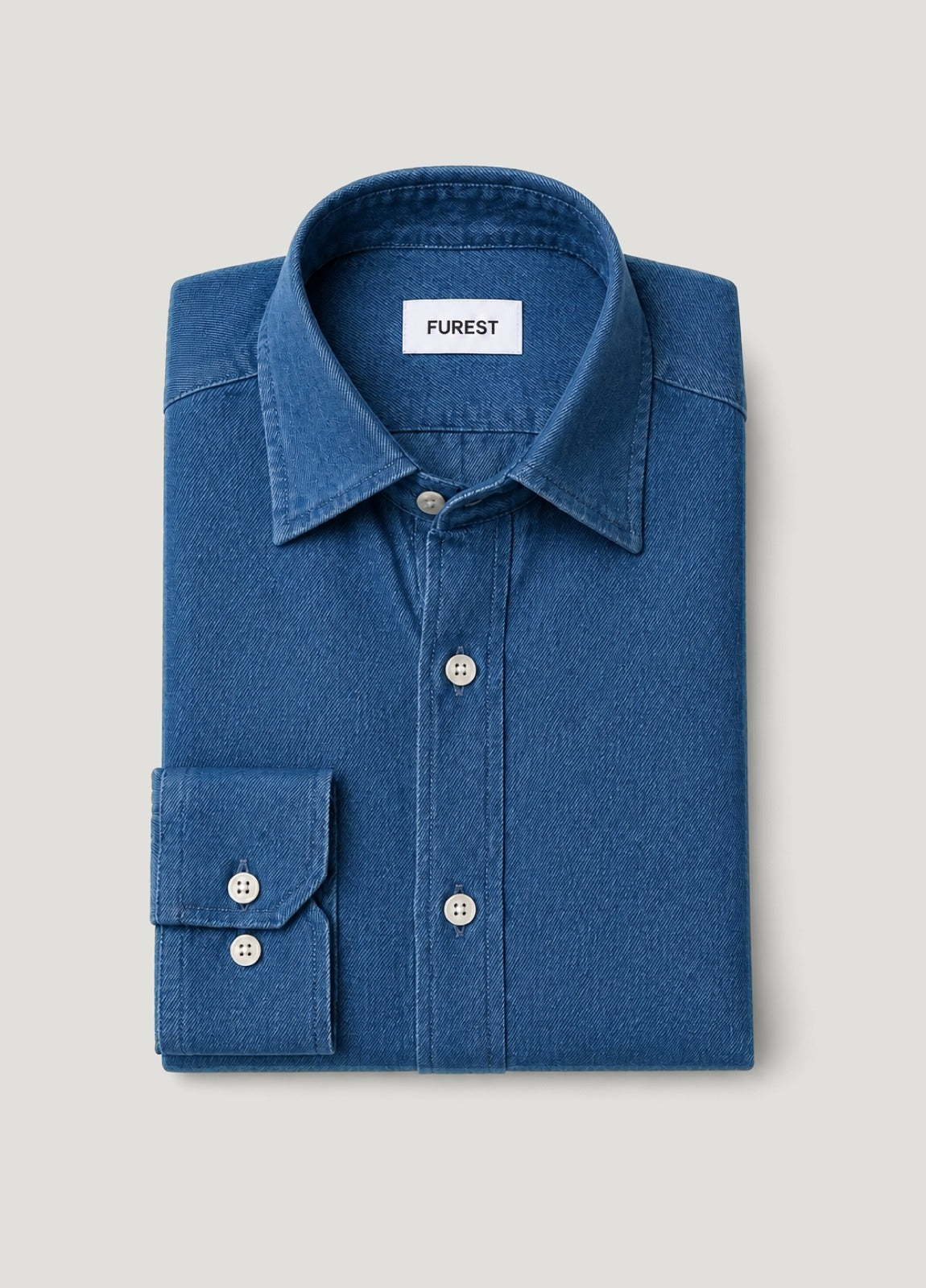 Camisa Regular Denim