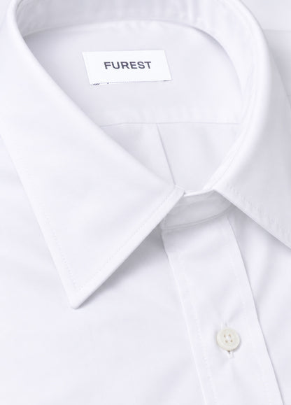Camisa Regular Lisa Blanca