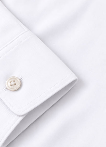 Camisa Regular Lisa Blanca