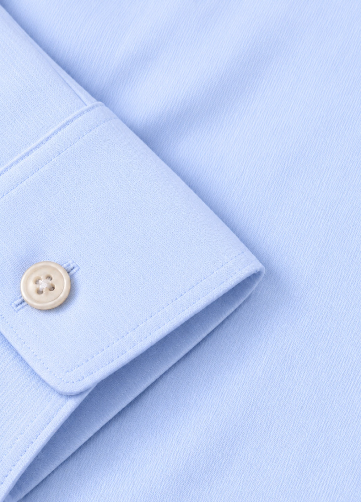 Camisa Regular Lisa Azul