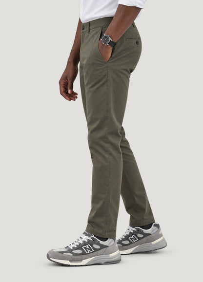 Pantalón chino premium kaki