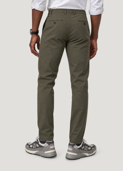 Pantalón chino premium kaki