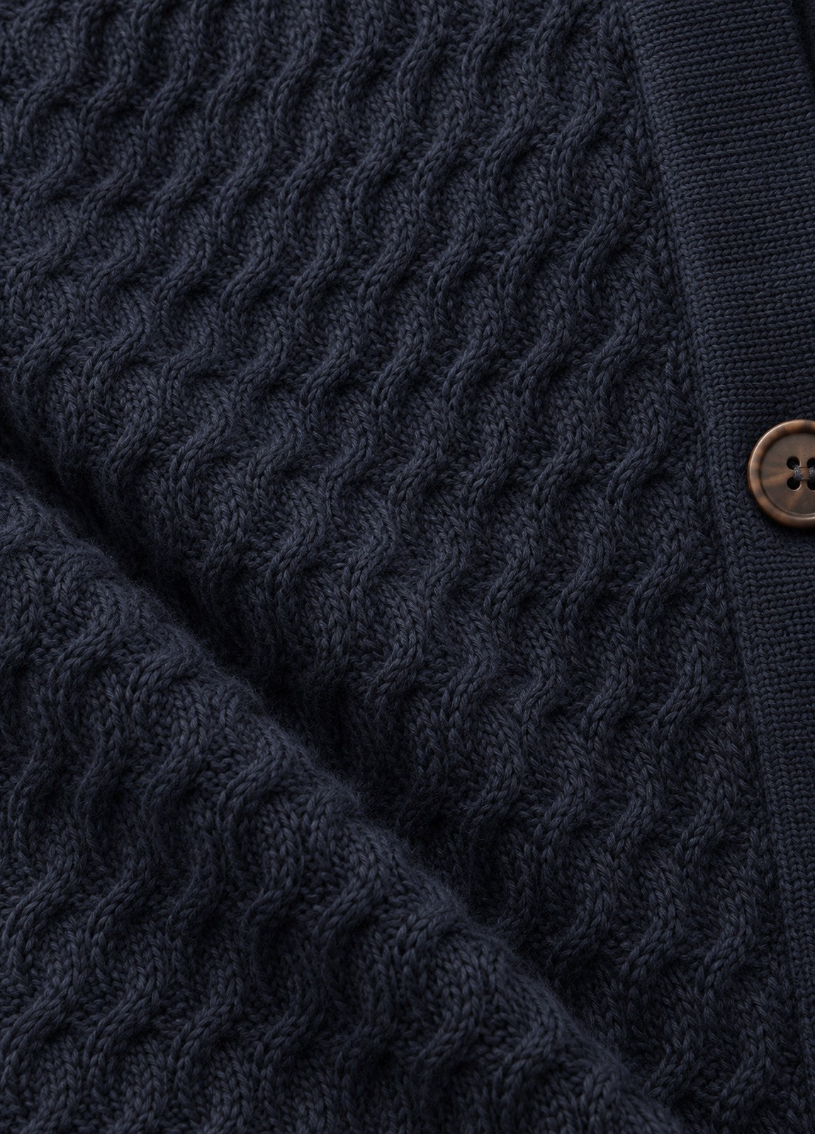 Jersey Chaqueta Botones Navy A 3784