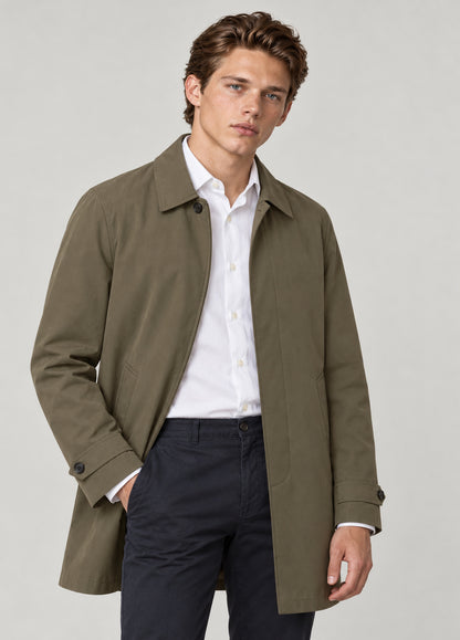 Trench kaki
