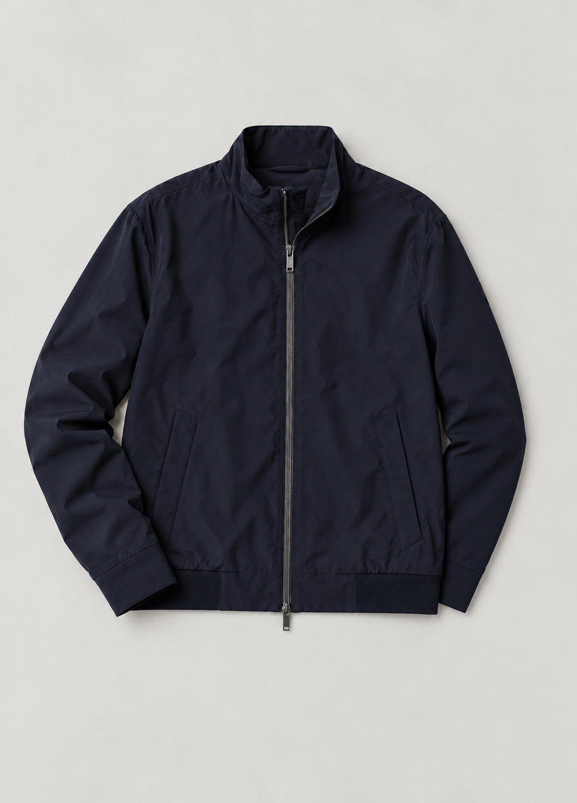 Cazadora zip up waterproof marino