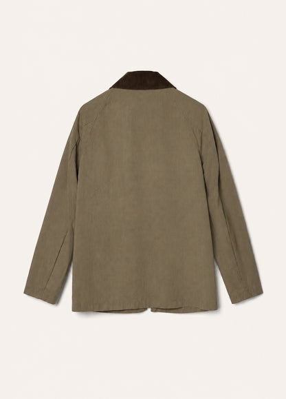 Chaqueta con bolsillos kaki