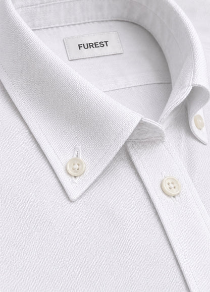 Camisa pin point blanco