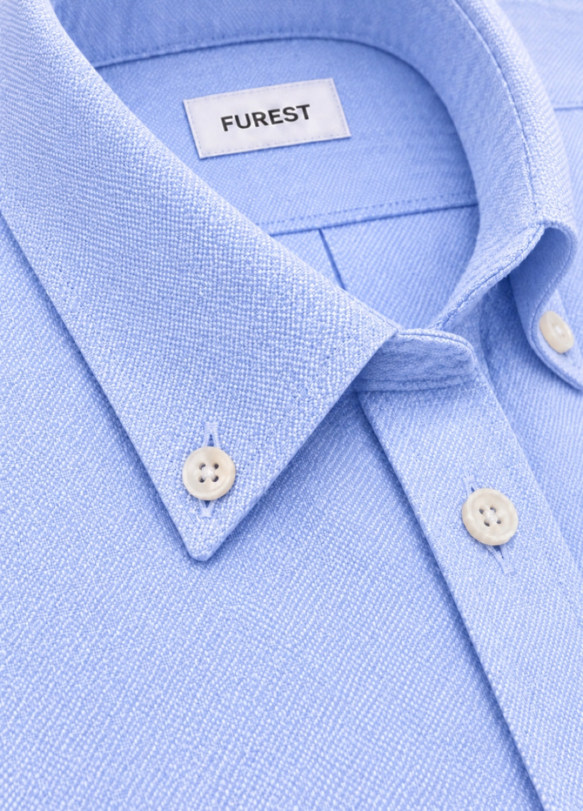 Camisa pin point celeste