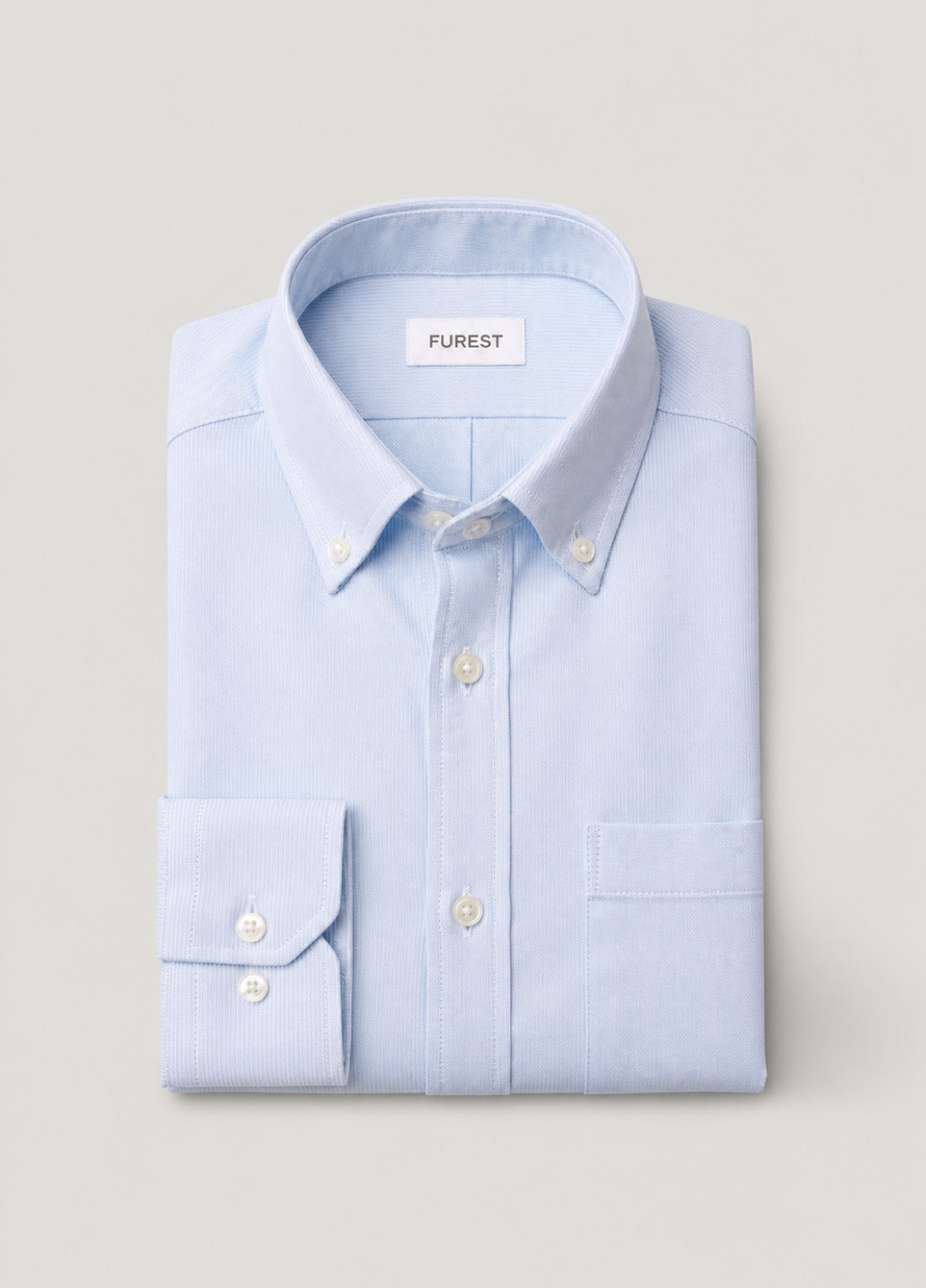 Sky blue pinpoint shirt
