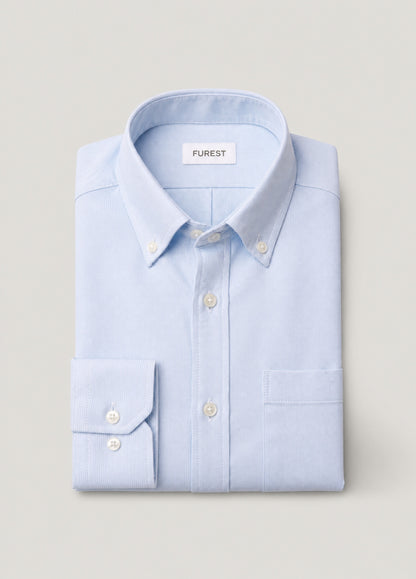Sky blue pinpoint shirt