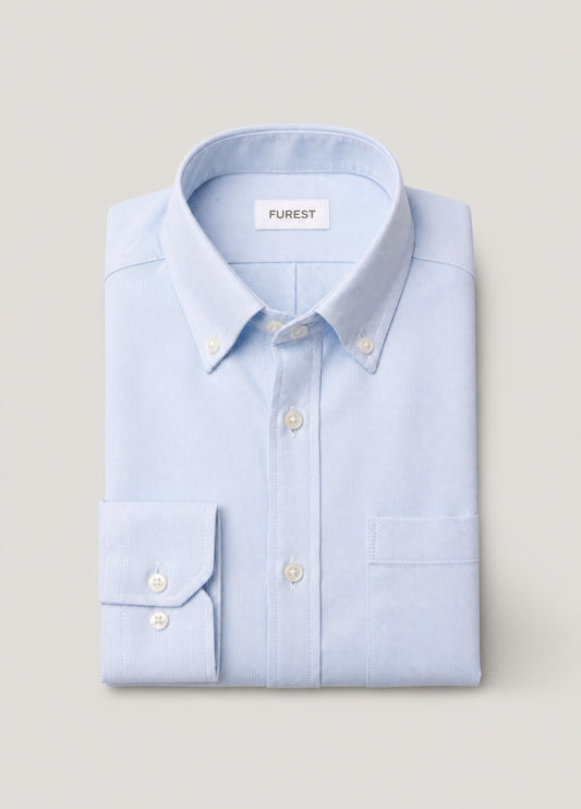 Sky blue pinpoint shirt