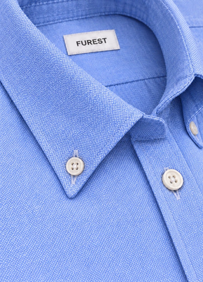 Camisa pin point azul