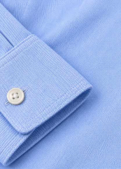 Camisa pin point azul