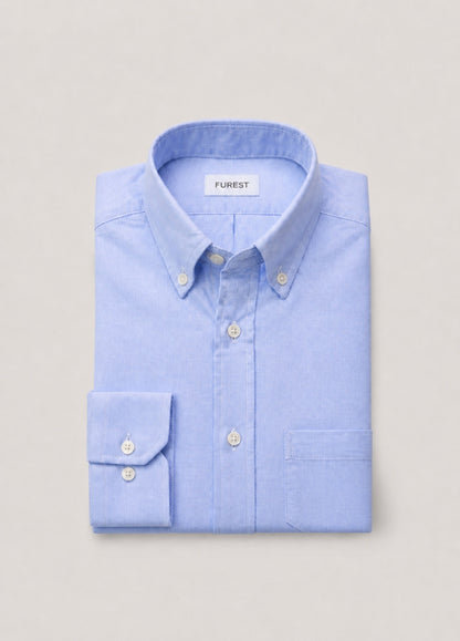 Blue pinpoint shirt