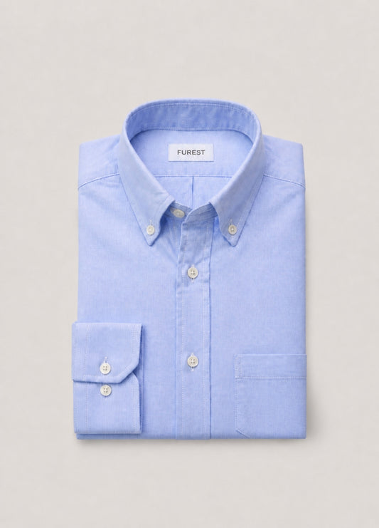 Blue pinpoint shirt