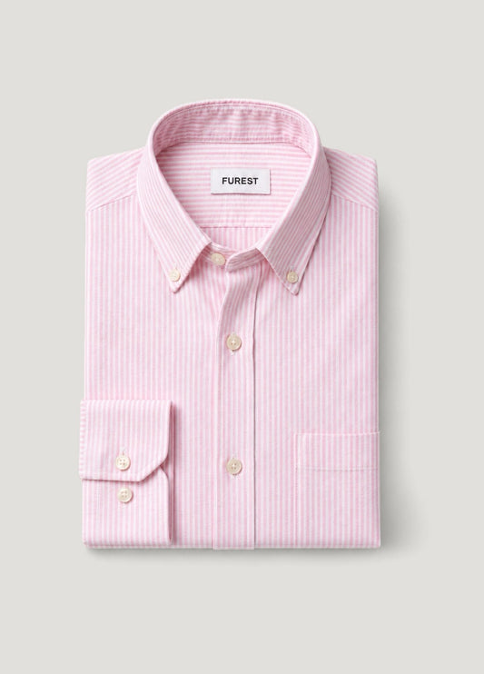 Camisa oxford raya coral