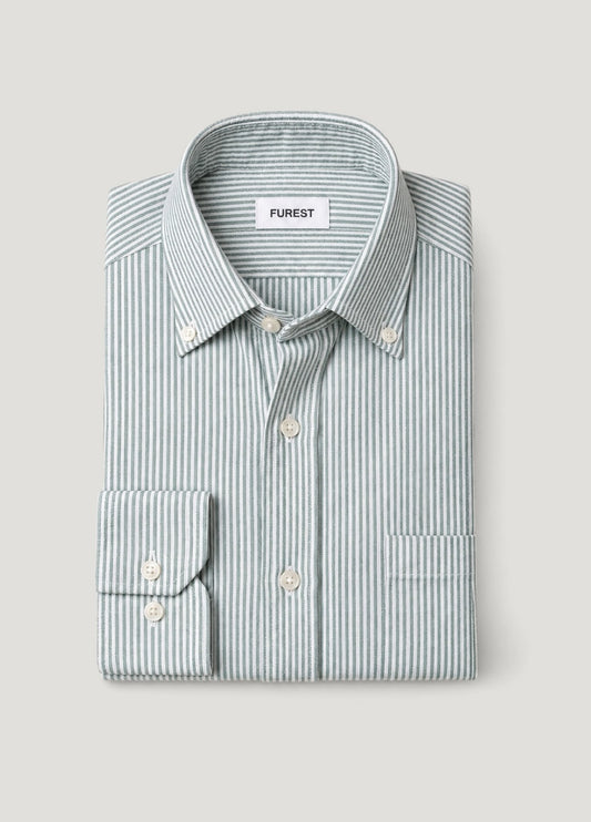 Camisa oxford raya verde