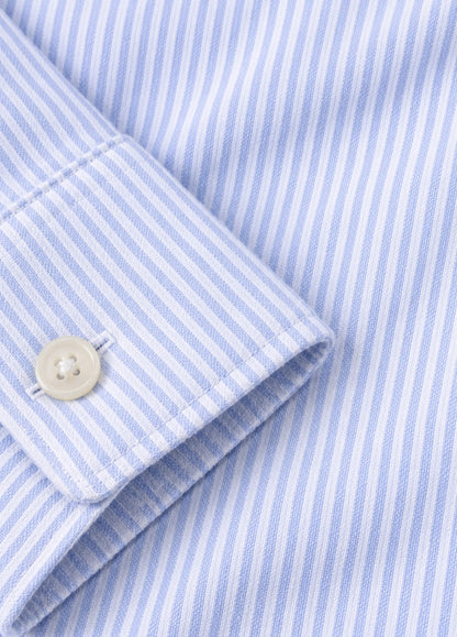 Camisa oxford raya celeste
