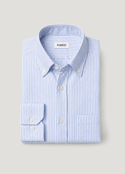 Camisa oxford raya celeste