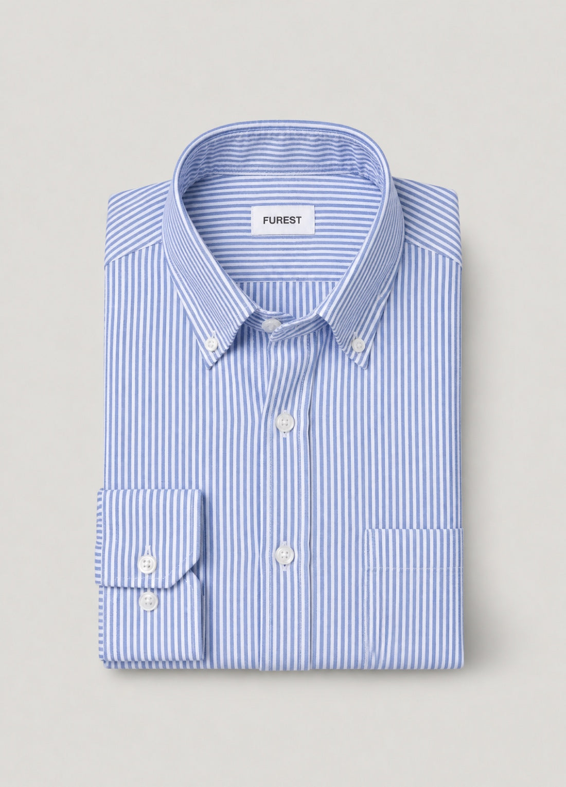 Camisa oxford raya azul