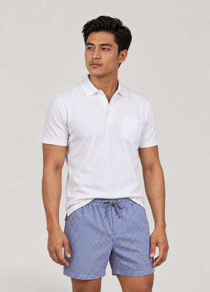 Bañador seersucker navy