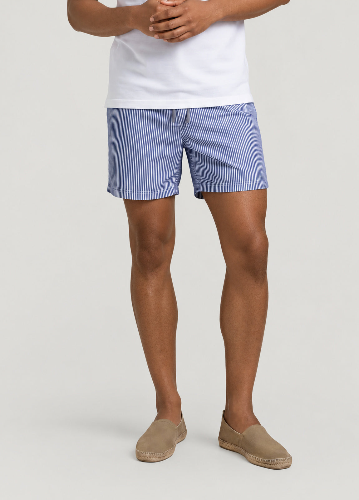 Bañador seersucker navy