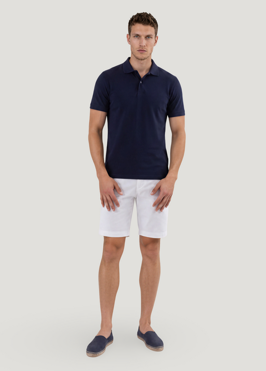 Bermuda algodón blanco