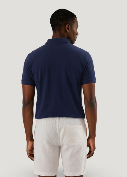 Bermuda jogger lino crudo