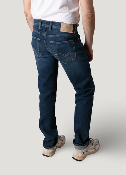 Pantalón tejano denim azul oscuro