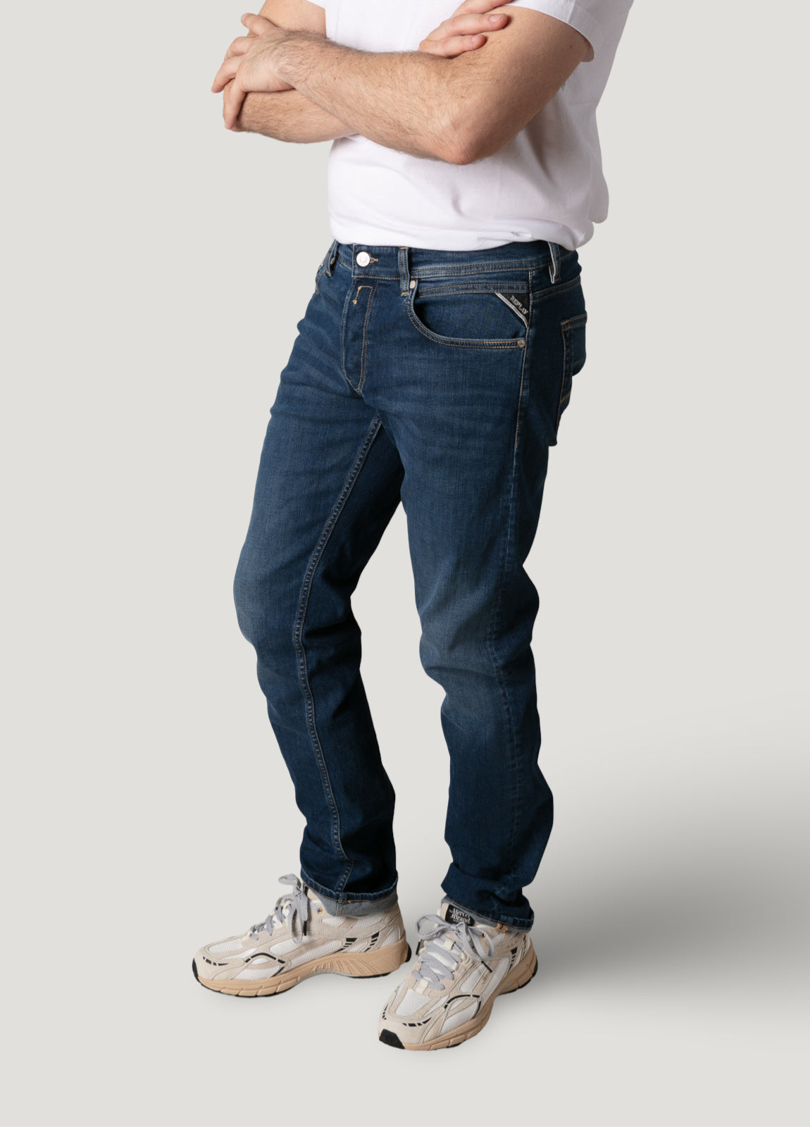 Pantalón tejano denim azul oscuro