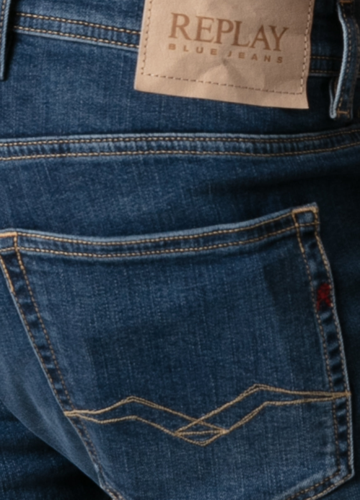 Pantalón tejano denim azul oscuro