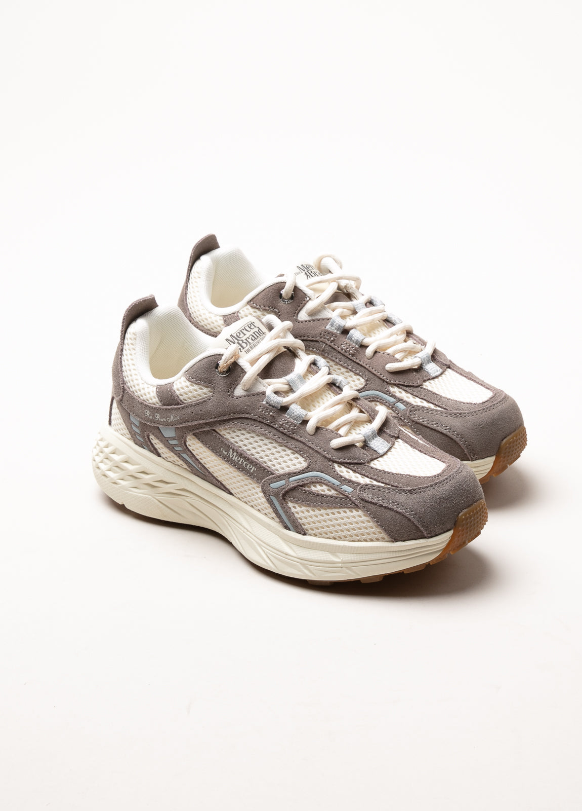 Sneaker visón y beige