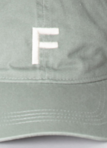 Gorra algodón verde