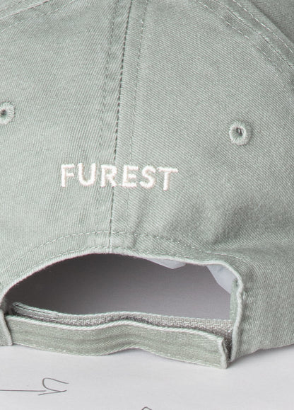 Gorra algodón verde