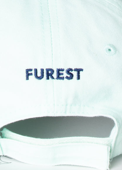 Mint green cotton cap