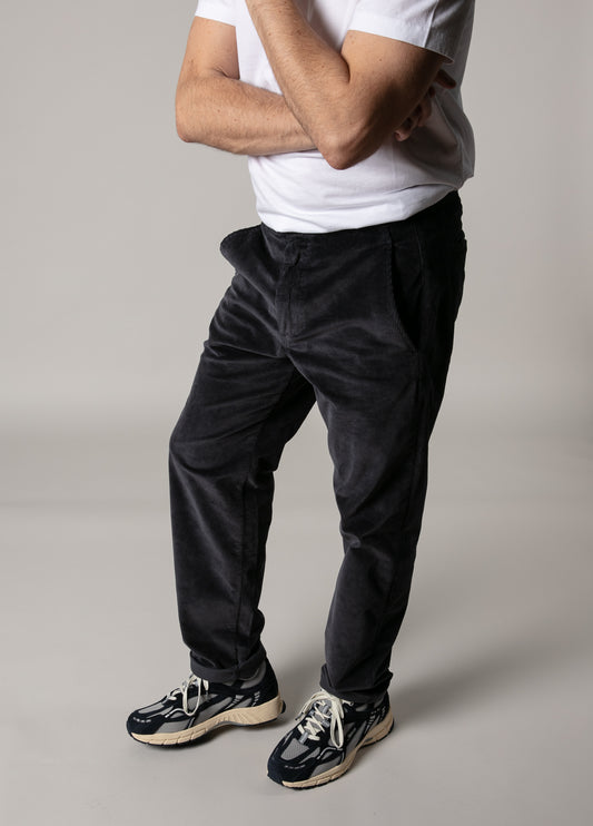 Pantalón jogger pana marino