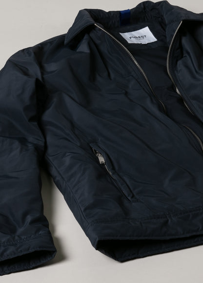 Navy technical jacket