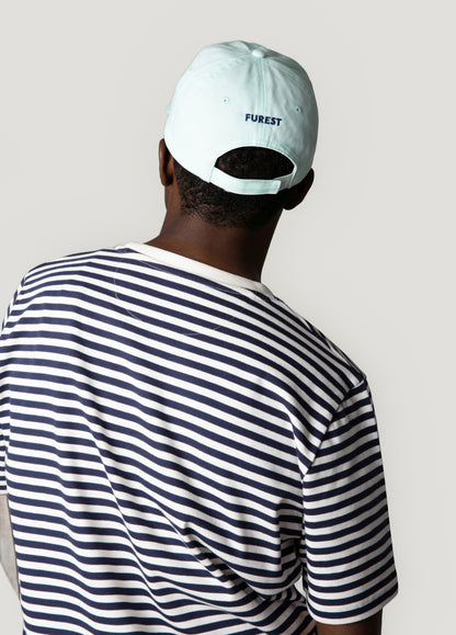 Mint green cotton cap