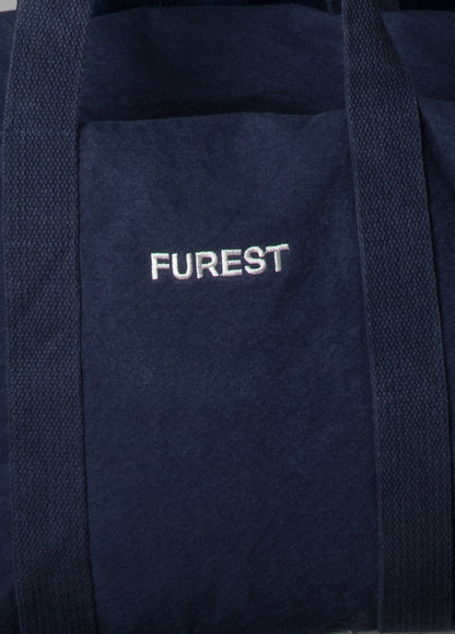 Mochila de viaje azul