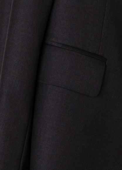 Traje vestir liso gris marengo