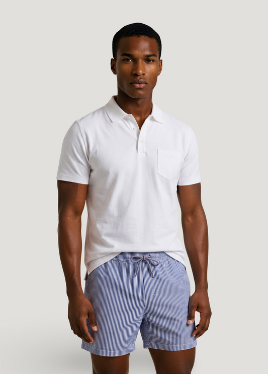 Bañador seersucker navy