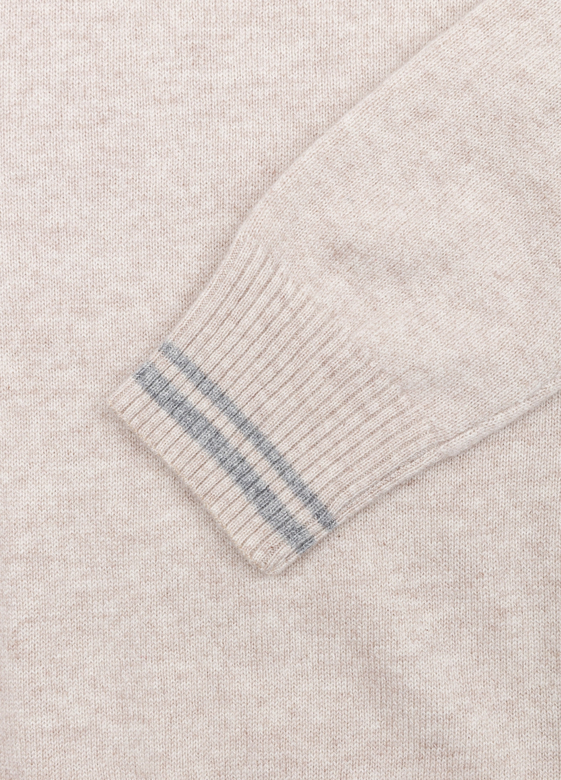 Beige turtleneck sweater