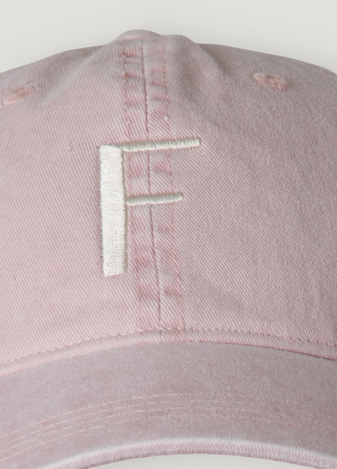 Gorra loneta rosa