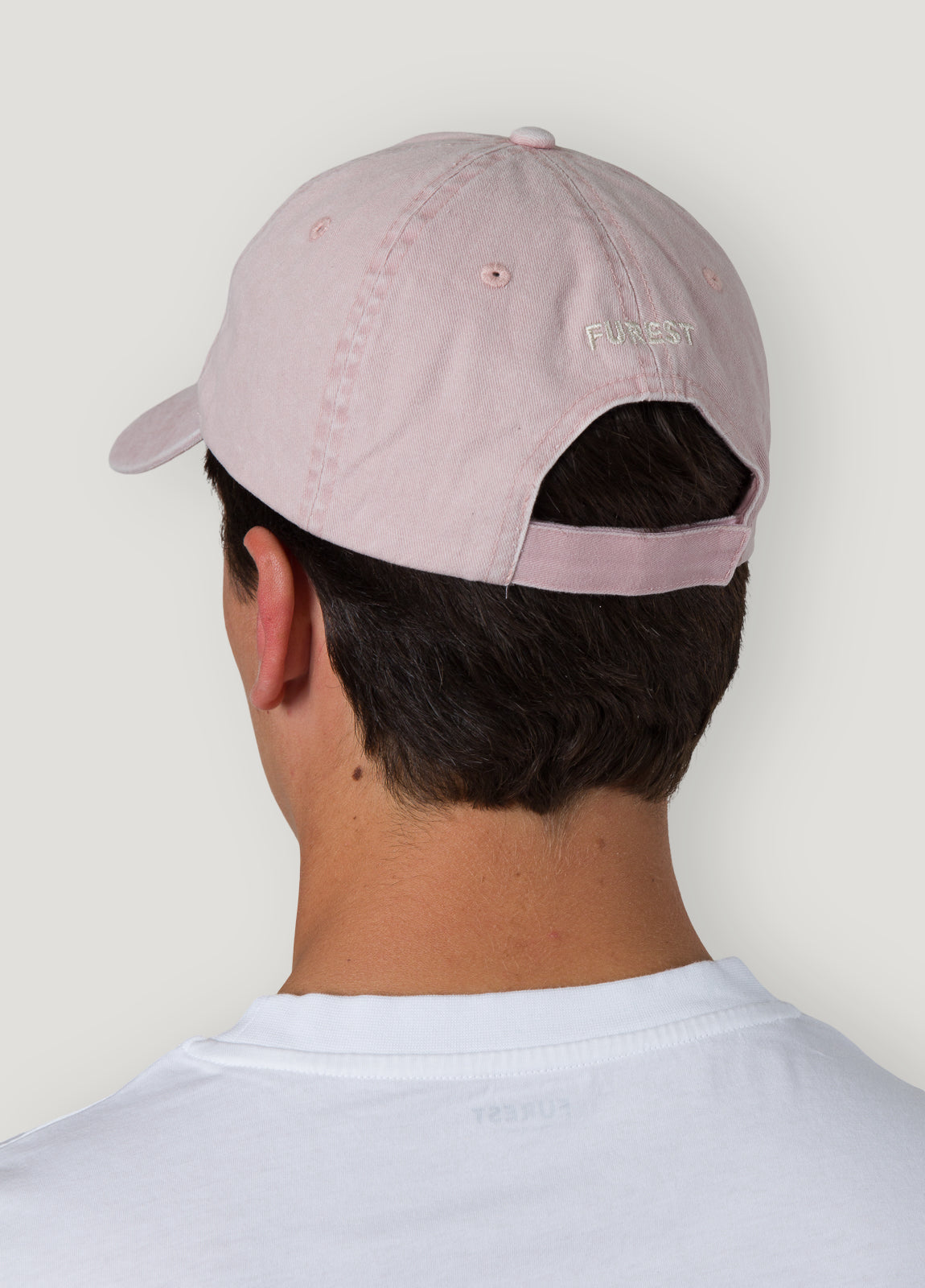 Gorra loneta rosa