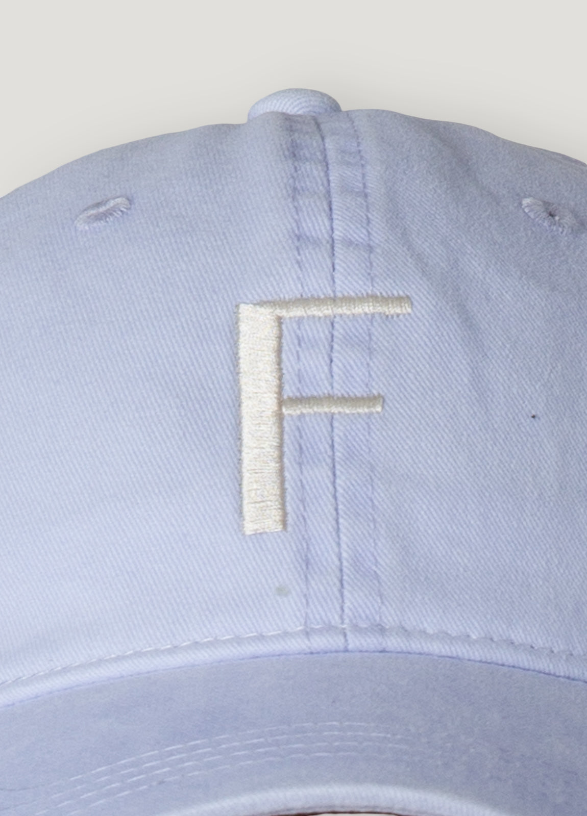 Gorra loneta celeste