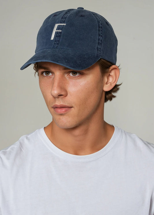 Gorra loneta marino