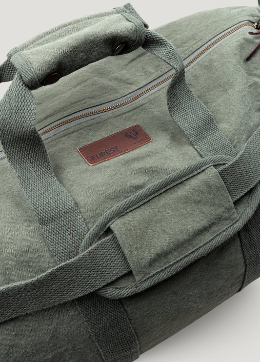 Khaki travel backpack