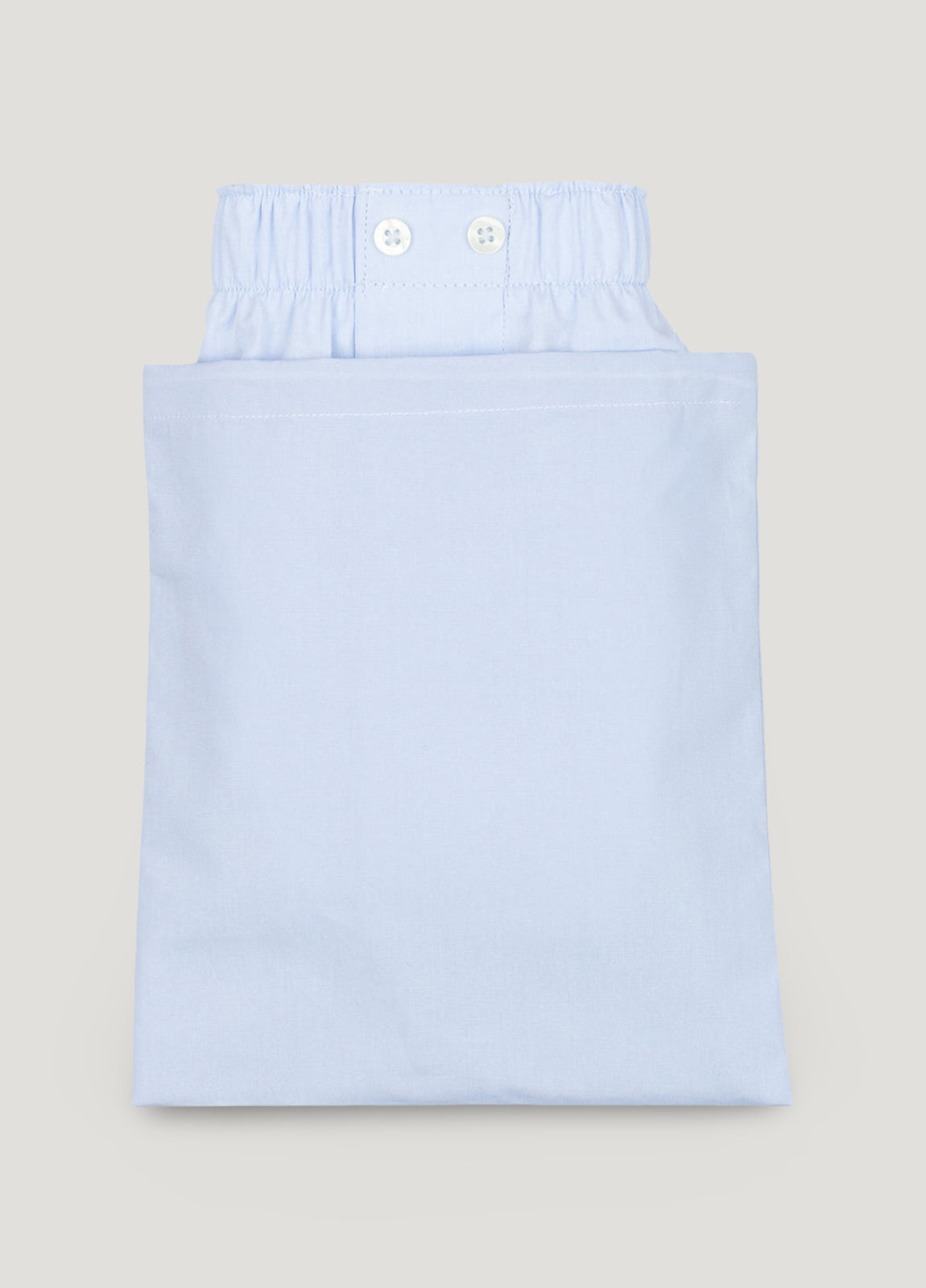 Boxer liso celeste