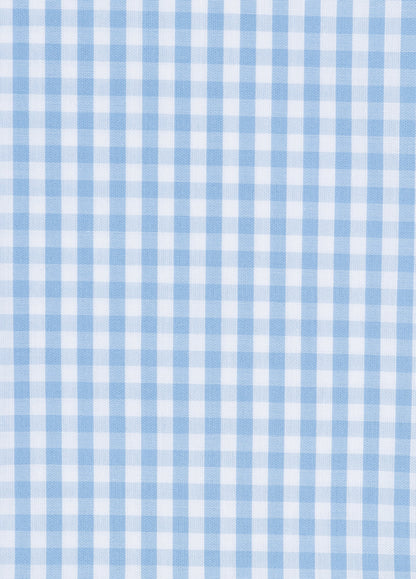 Boxer shorts in light blue gingham