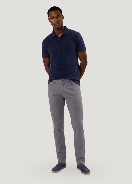 Pantalón cinco bolsillos gris